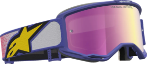 Vision 5 Drag Goggle Red, Purple, 3, nordicamoto.ro