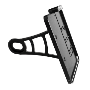 Side Mount License Plate Holder Black, 3, nordicamoto.ro