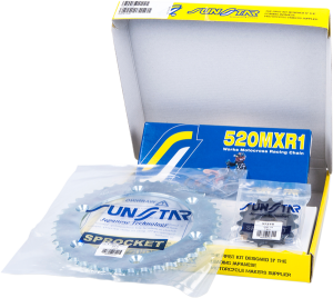 Standard Chain & Sprocket Kit Raw, 2, nordicamoto.ro