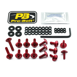 Fairing Bolt Kit For Yamaha Red