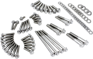 12-point Engine Fastener Kit Silver, 1, nordicamoto.ro