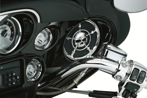 Front Speaker Accents Chrome, 1, nordicamoto.ro