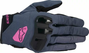 Alpinestars Women's Chrome Gloves Blue, Black 