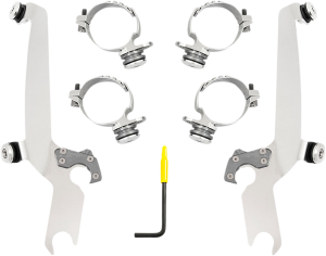 Sportshield Trigger-lock Complete Mount Kit Polished, 1, nordicamoto.ro