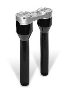 Clubstyle Straight Riser Black, Silver, 1, nordicamoto.ro