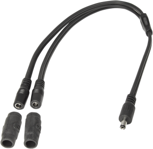 Y-splitter Black, 4, nordicamoto.ro
