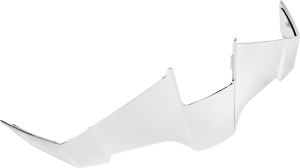 Threshold Helmet Rear Spoiler Silver , nordicamoto.ro