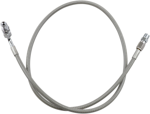 Extended Length Brake Line Silver Oversize [+152 mm (6'')], 1, nordicamoto.ro