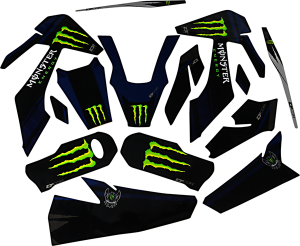 Complete Graphics Kit Black 