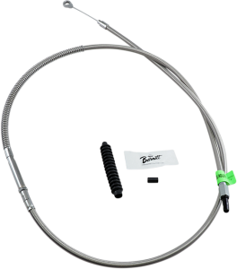 High-efficiency Stainless Steel Clutch Cable For Harley-davidson Silver