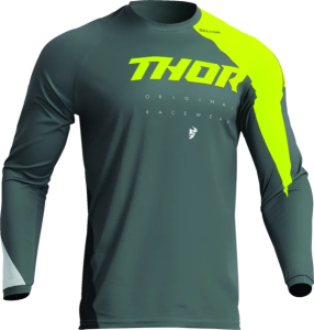 Tricou Thor Sector Edge Acid/Gray 3XL, 1, nordicamoto.ro