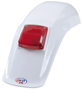 Universal Vintage Rear Fenders With Light White