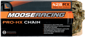 428 Rxp Pro-mx Chain Gold, 2, nordicamoto.ro