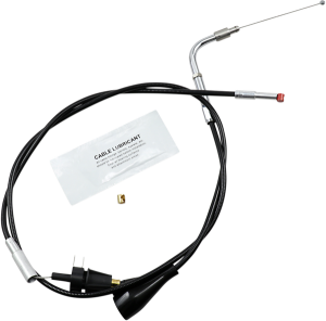 Black Vinyl Throttle/idle Cable Black Standard, 1, nordicamoto.ro