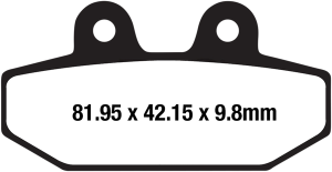 Sintered Metal Harley/buell  Brake Pad, 1, nordicamoto.ro