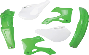 Full Body Replacement Plastic Kit Green, White