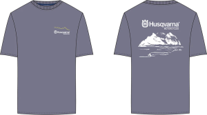 Tricou Husqvarna Never Follow
