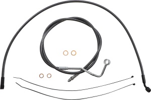Black Pearl Designer Handlebar Installation Kit Black, 2, nordicamoto.ro