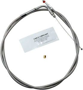 Stainless Steel Throttle/idle Cable Silver