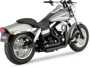 Shortshots Staggered Exhaust System Black 