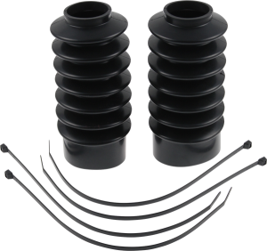 Fork Boots Gloss Black, Powder Coated