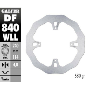 Disc frana spate TM EN/MX 125-530 Galfer Solid