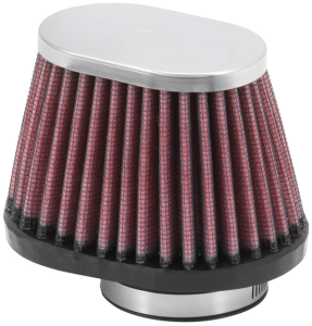 Clamp-on Air Filter Chrome, 4, nordicamoto.ro