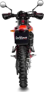 Tobă de eșapament LeoVince LV One Evo Black Edition Slip-On pentru motociclete Beta, 4, nordicamoto.ro