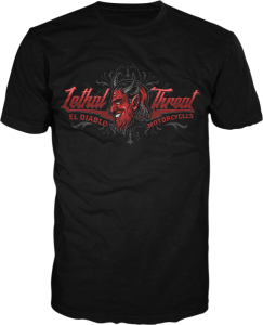Tee Vv El Diablo Blk Xl Black XL, 1, nordicamoto.ro