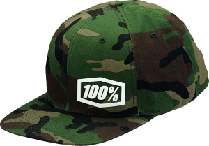 Sapca 100% Machine Snapback Green