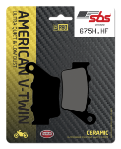 Hf Street Ceramic Organic Brake Pads, 1, nordicamoto.ro