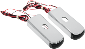 Fender Strut Led Marker Lights Chrome, 2, nordicamoto.ro