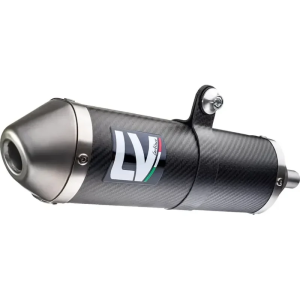 Tobă de eșapament LeoVince X-FIGHT Carbon Slip-On pentru Rieju MRT 50 2T, nordicamoto.ro