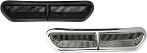 Fairing Vent Cover With Stainless Steel Mesh Black