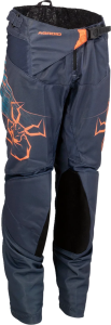 Youth Agroid Pants Blue, Orange 20, 2, nordicamoto.ro