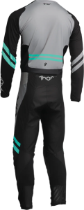 Pantaloni copii Thor Pulse Cube Black/Mint 24, 5, nordicamoto.ro