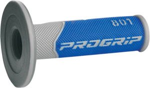 801 Hybrid Duo-density Cross Grips Blue, Gray