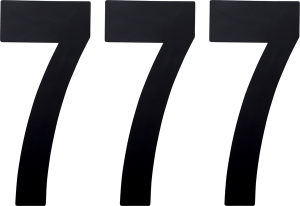 Standard Numbers Black, 2, nordicamoto.ro