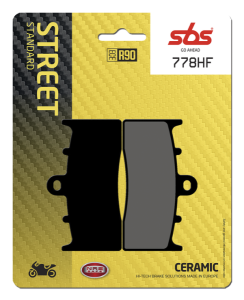 Hf Street Ceramic Organic Brake Pads, 2, nordicamoto.ro