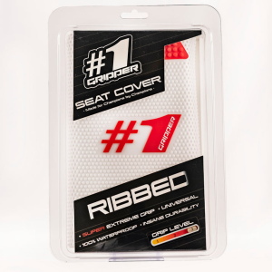Husă Universală pentru Șa ONEGRIPPER RIBBED Alb/Roșu – Enduro & Motocross, 2, nordicamoto.ro