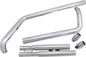 Speedster Slashdown Exhaust System Chrome, 2, nordicamoto.ro