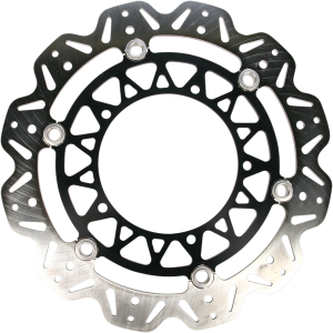 Vr Series Vee-rotor Black, Stainless Steel, 1, nordicamoto.ro