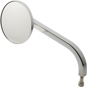 No. 7 Standard 3-1/4(r) Round Mirror Silver