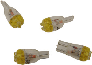 Mini Wedge Led Bulb Amber, 1, nordicamoto.ro