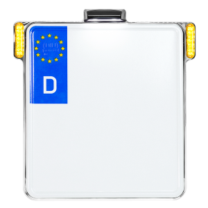 All In One Licenseplate Holder Universal Chrome