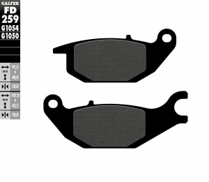 Brake Pad Orcanic, 1, nordicamoto.ro