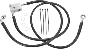 Stainless Steel Brake Line Kit Black