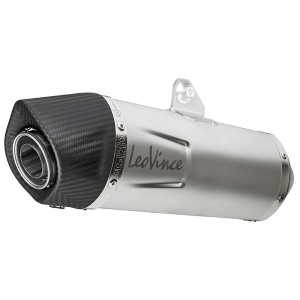 Lv One Evo Stainless Steel Slip-on Muffler Black, 3, nordicamoto.ro