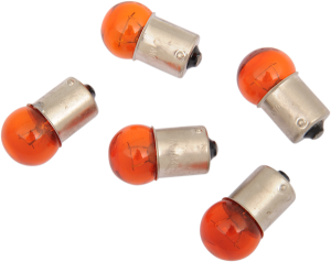 Small Globe Bulb Amber, 2, nordicamoto.ro