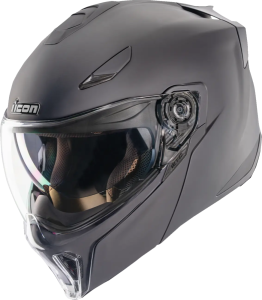 Threshold Solid Modular Helmet Black 